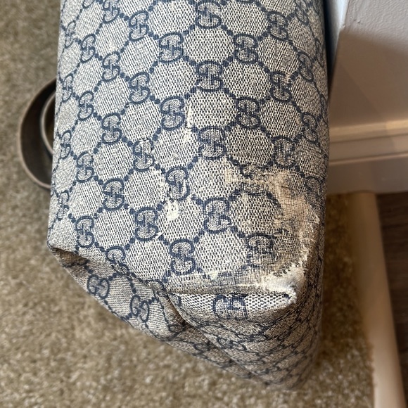 Gucci Tote Bag Navy MG - Picture 12 of 16